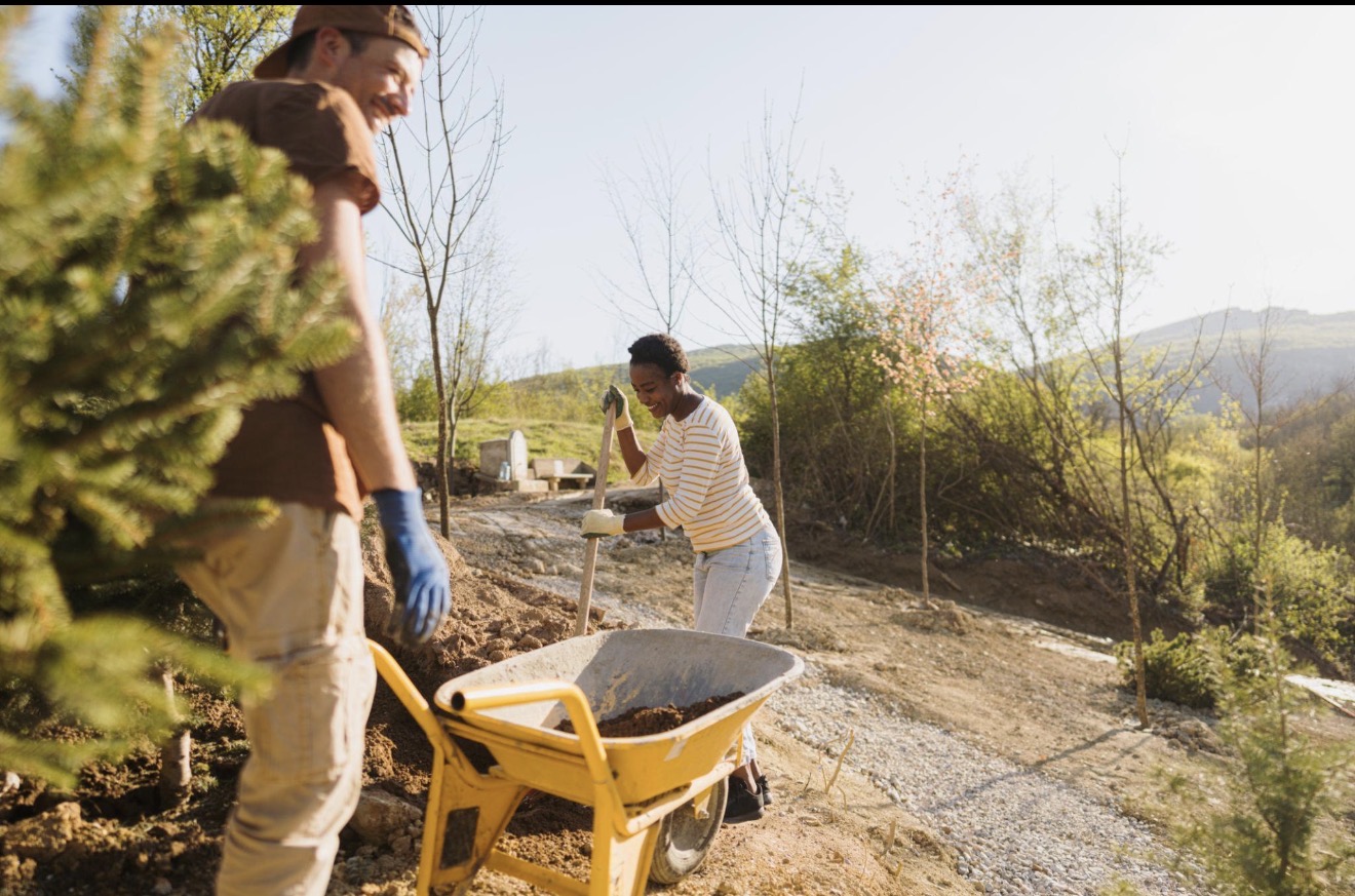 Rural community development and property beautification work